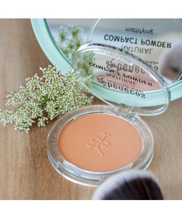 Benecos Natural Beauty Compact Powder - Vegan Pressed Matting Powder - Porcelain 9g (Pack of 2) - International Shipping Available - Buy Online on GoSupps.com