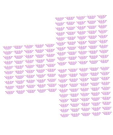 Warmhm 300 pc cardboard cup from wax candle liner wax shell for fragrance wax warmer-liner wax melting-twist liner violet pet-coated paper high temperature resistance paper compartment