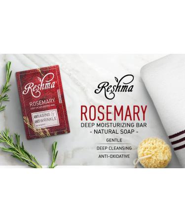 Reshma Beauty Rosemary Soap - 1 Count Pack for Revitalizing Skin - Buy Online on GoSupps.com