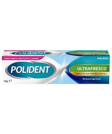 Polident Adh sif ultra frais pour proth ses dentaires tenue quotidienne go t menthe fra che 40 polidents ultra frais adh sif pour proth ses dentaires tenue quotidienne go t menthe fra che 40 g