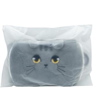 Buy Nifogo 1.3L Heat Bottle Belt - Soft Gray Cat Cover for Neck Shoulders Back & Legs | International Shipping Available - Buy Online on GoSupps.com