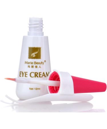 JIAHAO New Professional EYE Waterproof False Eyelashes Adhesive Marie Beauty Premium Edition Eyelashes Glue - Clear White 12ml - Buy Online on GoSupps.com