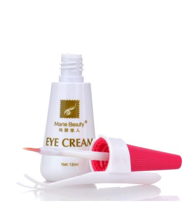 Healtheveryday New Professional EYE Waterproof False Eyelashes Adhesive Marie Beauty Premium Edition Eyelashes Glue - Clear White 12ml (White) - Buy Online on GoSupps.com