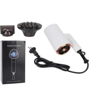 Natudeco Folding Hair Dryer Portable Hair Dryer Blowing Home with Hair Dryer Low Noise Fast Drying Hotel Salon Travel Bathroom Supplies(110V American Standard) - Buy Online on GoSupps.com