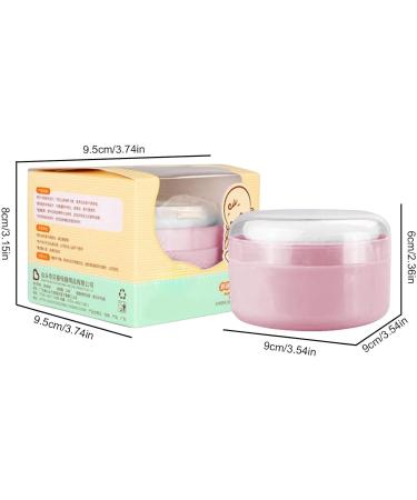 R cipient poudre Bo te d poussi rage pour le bain des tout-petits Houppette poudre corporelle et r cipient pour le bain et les voyages id al pour les femmes et les b b s - Buy Online on GoSupps.com
