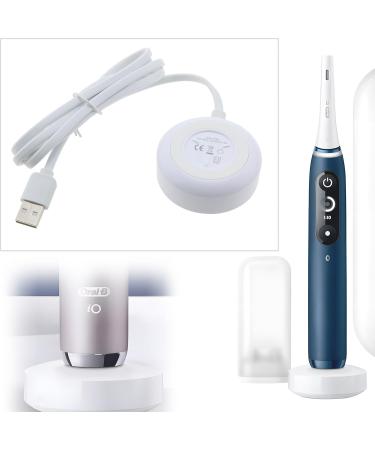 Buy SING F LTD USB Electric Toothbrush Charger - Compatible with Braun Oral-B IO 7/8/9/10 - Replacement Charging Base (1M White) - Fast International Shipping - Buy Online on GoSupps.com