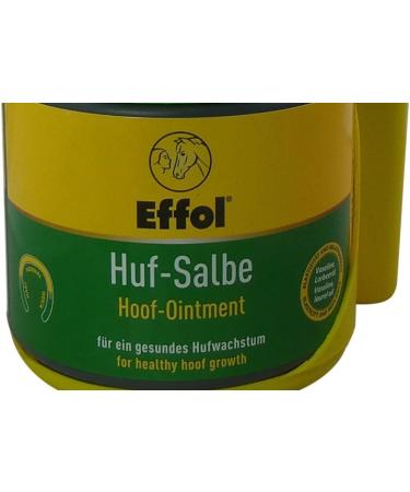 Effol Huf Ointment & Brush Set - Durable Hoof Care with Petroleum Jelly & Laurel Oil - 500ml | International Shipping Available - Buy Online on GoSupps.com