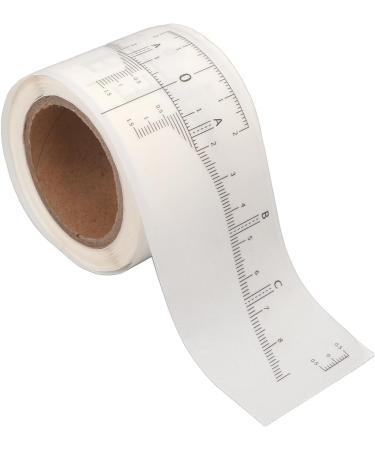 1 Roll Eyebrow Ruler Stencil Sticker Disposable Brow Ruler Transparency Eyebrow Sticker Clear Plastic Eyebrow Measuring Tool for Makeup Tool - Buy Online on GoSupps.com