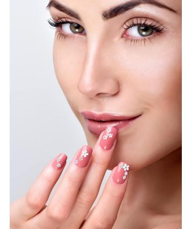 Mixed 3D Flower Nail Charms EBANKU 12 Boxes Acrylic Light Change Colorful Cherry Blossom Nail Art Rhinestones Metal Caviar Beads Flowers Nail Art Decorations Spring Nail Art Supplies for Women Girls Multicolor - Buy Online on GoSupps.com
