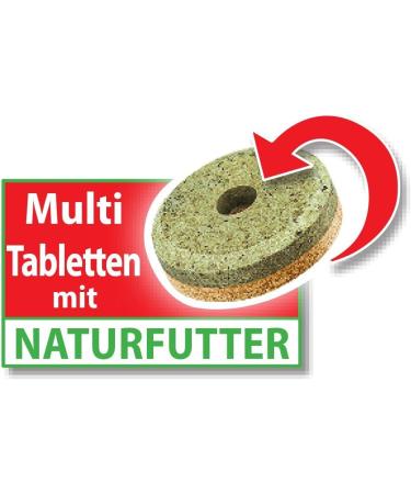 Tetra FunTips Tablets - Natural Fish Feed for Aquariums | 300 Optimal Feeding Tablets (115g Pack) - Buy Online on GoSupps.com