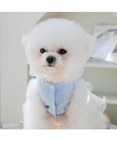 Dog Harness Dress - No Pulling Soft Checkered Tutu Vest for Cats & Small Dogs | Perfect Pet Clothing - Buy Online on GoSupps.com