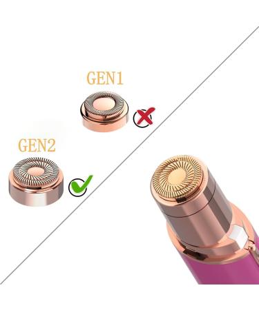 Gen 2 Replacement Heads for Finishing Touch Flawless Facial Hair Remover - Women's Shaver Replacement Heads - Buy Online on GoSupps.com