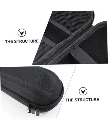 POPETPOP 3pcs Storage Bag Electric Trimmer Carrying Case Shaver case Hard Shell case Men Grooming Trimmer Barber Clipper Holder Shaver Bag Travel Portable Oxford Cloth HDD Enclosure Blackx3pcs 17.5X7X7CMx3pcs - Buy Online on GoSupps.com