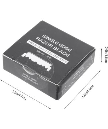 Magiclulu 100th Razor Blade Facial Razor - Rustproof Steel Folding Cutter for Men & Household Use | Best Shaving Experience - Buy Online on GoSupps.com
