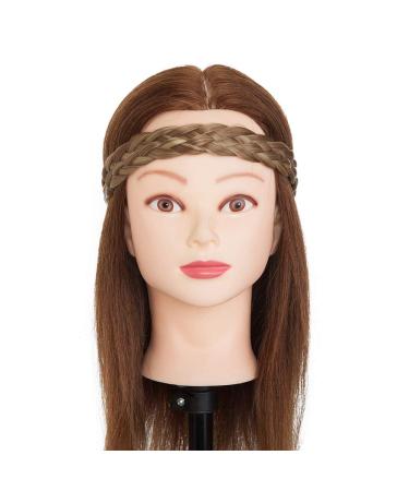 Shop Tess Braided Hair Tie | Medium Hair Accessories for Women | Light Brown & Middle Blonde Headband - Perfect for Dutt & Braids - Buy Online on GoSupps.com