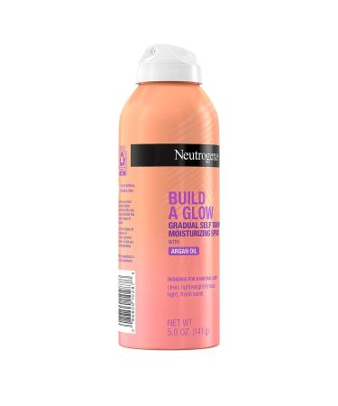 Neutrogena Build-A-Glow Gradual Self-Tanning Spray with Argan Oil - 5 oz - Buy Online on GoSupps.com
