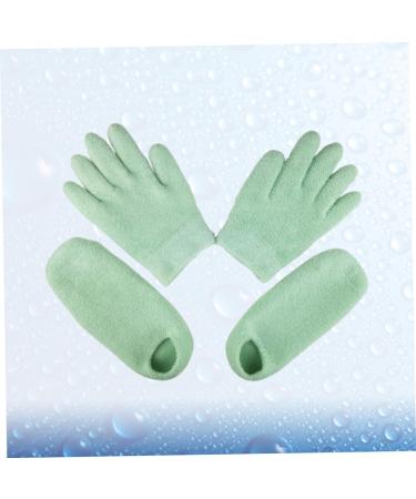 Healeved 3 Sets Hand Moisturizing Gloves Gel Spa Socks Repair Gloves Disposable Gloves Moisturizing Socks Gel Booties Gel Heel Socks Hand Gloves Gel Spa Gloves Moisturize Foot Mask Dry Skin - Buy Online on GoSupps.com