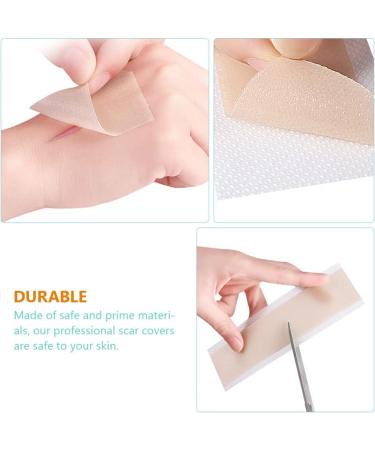 5Pcs Silicone Scar Sheets | CICA Care Gel Sheet for Surgery, Injury, Burns Scars | Wound Repair Dressings - Buy Online on GoSupps.com