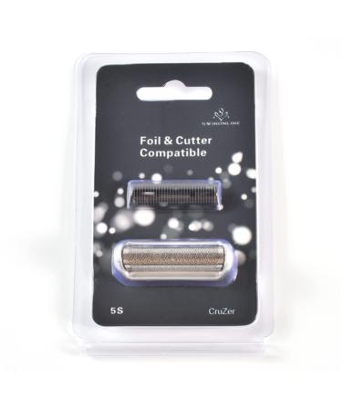 Replacement Shaver Foil and Cutter Fits Braun Cruzer 5S P40 P50 P60 P70 P80 P90 M30 M60 M90 550 555 570 575 5604 5607 5609