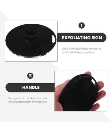 Baluue Silicone Face Scrubber - Exfoliating Brush for Men & Women | Best Manual Facial Cleansing Tool for Glowing Skin - Buy Online on GoSupps.com