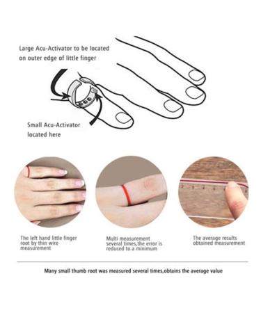 Anti-Snoring Ring - 3 Sizes, Anti Snoring Device for Improved Sleep Breathing, Acupressure Massage for Snore Relief - Size L - Buy Online on GoSupps.com