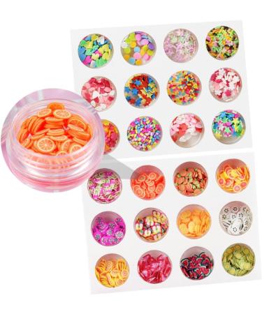 FRCOLOR 48 Boxes Fruit Slice Diy Manicure Scrapbooking Fruit Slices Pendant Charm Beads Fruit Slice Embellishments Fruit Nail Art Slices Nail Slices Space Beads 3d Cell Phone Party Table - Buy Online on GoSupps.com