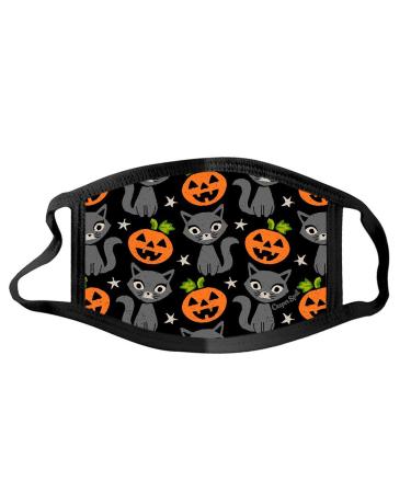 riou Halloween adult mouth and nose protection with motif washable reusable mouth and nose scarf for women and men