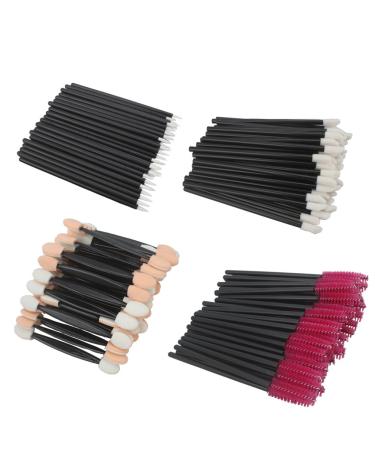 Jaciya 200Pcs Disposable Dual-Sided Lip, Eyelash, Eyeshadow, and Eyeliner Brushes - Makeup Applicator Tool - Buy Online on GoSupps.com