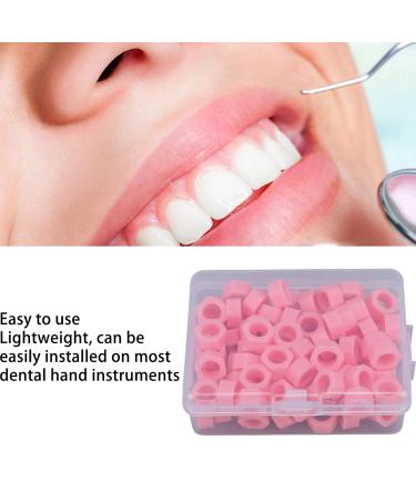 100 Silicone Color Code Rings for Dental Instruments - Pink Orthodontic Code Rings | International Shipping - Buy Online on GoSupps.com