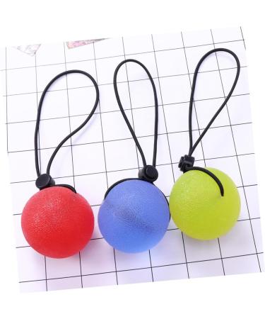 Sosoport Handmade Silicone Squeeze Balls | 3-Piece Grip Strengthening Exercise Set for Hands & Massage | Boost Hand Power & Fitness - Buy Online on GoSupps.com