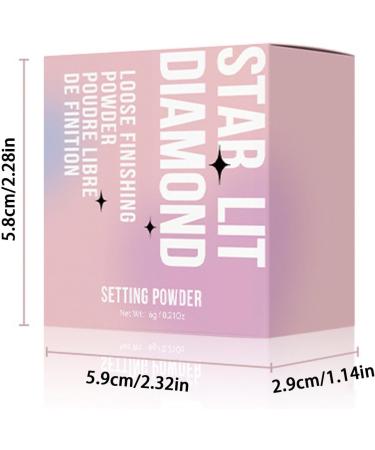 Translucent Powder Setting Powder Shimmer Finishing Powder Oil Control for Long Lasting Makeup Lightweight Loose Powder Waterproof Blurring Powder for All Skin Tones (# N02 (Pink) 0.21 Oz) # N02 (Pink) 6 g (Pack of 1) - Buy Online on GoSupps.com
