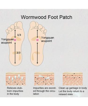 Detox Foot Patches - 50 Piece Plaster Stickers for Stress Relief & Sleep Improvement | International Shipping - Buy Online on GoSupps.com