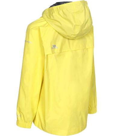 Trespass Unisex Kids Qikpac Jacket - Compact Packable Waterproof Rain Jacket (11/12 Yellow) | International Shipping Available - Buy Online on GoSupps.com