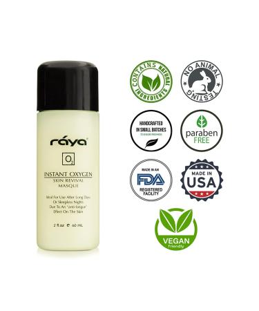 Raya Instant Oxygen Skin Revival Masque (115) - Anti-Fatigue Facial Treatment Mask for Glowing Complexion - Buy Online on GoSupps.com