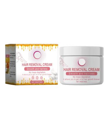 Cr me D pilatoire Au Miel for Aisselles Jambes Et Mains: pilation Douce Et Indolore Peau Lisse Formule Hydratante(2PCS)