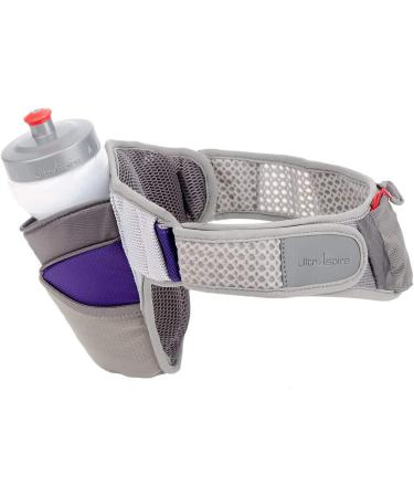 Ultraspire Nerve Hydration Running Belt Pack XL- 20 oz Bottle - Purple - Buy Online on GoSupps.com