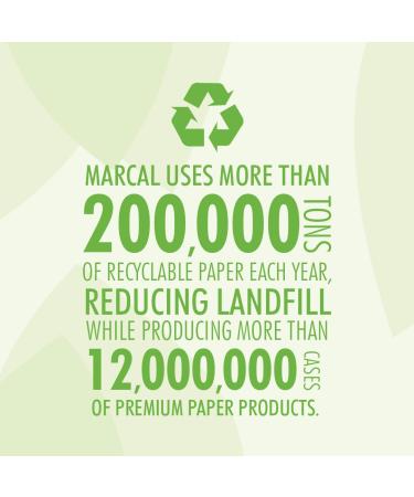 Marcal MRC6079 2-Ply White Bath Tissue - 100% Recycled - 336 Sheets Per Roll - Green Seal Certified - 48 Rolls - Buy Online on GoSupps.com