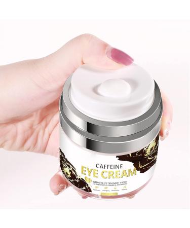 Coffee Eye Lift Cream - Reduces Puffiness & Firms Under Eyes | 50ml Moisturizer for Eye Care - Buy Online on GoSupps.com