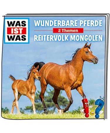 Tonies Hearing Characters for Toniebox - What is What: Wonderful Horses & Riding Folk Mongols | Kids' Radio Play (Ages 6+ 79 Minutes) - Buy Online on GoSupps.com
