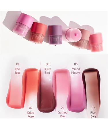  Bploar Lip Gloss Tinted Lip Balm - Moisturizing nourishing and glossy lip care - Long-lasting and non-sticky (06#) - Buy Online on GoSupps.com