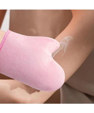 Auto-Bronzant - Mitaine Applicatrice Auto-Bronzante Applicateur Ultra Doux Lavable en Machine avec Pouce pour Spray Lotion Mousse Corps Visage Femme Homme Rose - Buy Online on GoSupps.com
