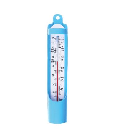 Swimming Pool Thermometer 230 mm - Scoop Sampling Water Temperature Thermometer for Bath Swimming Pool Ice Bath - Easy to use Water Thermometer