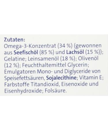 Abbey Omega 3 Plus - Premium Dietary Supplements with Omega-3 Vitamin E & Folic Acid for Heart Health - 60 Capsules - Buy Online on GoSupps.com