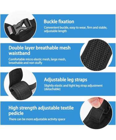 DONGKER Dog Knee Brace Adjustable Dog Knee Brace for Dogs Hind Legs Recover - Buy Online on GoSupps.com