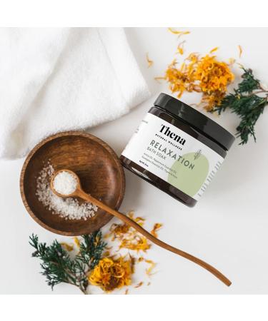 Organic Muscle Relaxation Soak with Arnica & Peppermint Essential Oils | 100% Natural Dead Sea Bath Salts - Perfect Self Care Gift for Stress Relief - Buy Online on GoSupps.com