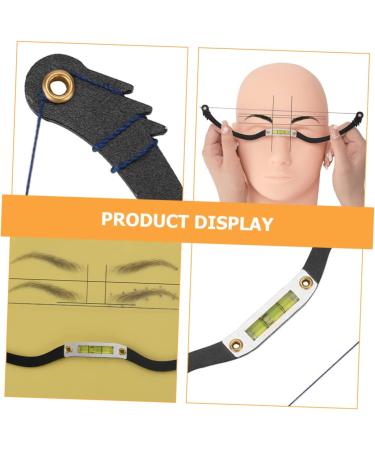 WOFASHPURET Measuring Ruler 1 Set Arch embroidery eyebrow ruler makeup stencil brow template eyebrow ruler tool measuring tool - Buy Online on GoSupps.com