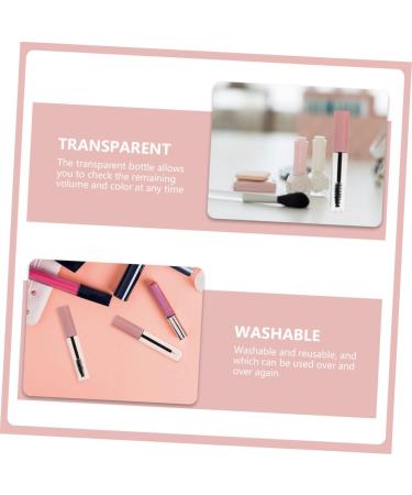 Healvian 4pcs Air Traffic Control Clean Mascara Clear Lipstick Tube Travel Lip Gloss Eyelash The Pet 1 g (Pack of 1) Pink - Buy Online on GoSupps.com