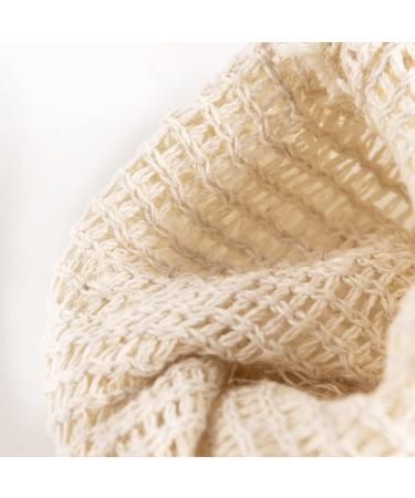 4-Pack Organic Sisal Soap Bags | Eco-Friendly Soap Sack for Exfoliating Drying & Foam | Perfect for Peeling & Massage - Buy Online on GoSupps.com