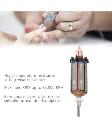 Nail Drill Handpiece Motor | High Torsion Low Noise 35000 RPM - Ideal for Professional Nail Art - Buy Online on GoSupps.com
