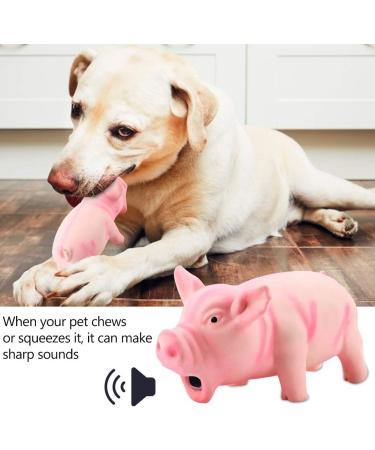 Buy Liebewh Squeaky Pig Dog Toy - Pink Latex Puppy Play Stuff for Dogs | Best International Shipping - Buy Online on GoSupps.com